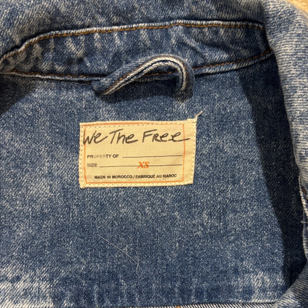 We The Free Opal Swing denim jacket - Picture 6 of 11